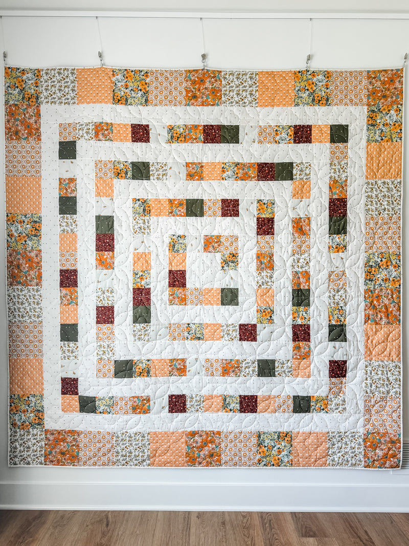 Roundabout Heirloom Quilt Kit by Sharon Holland with Art Gallery Fabrics