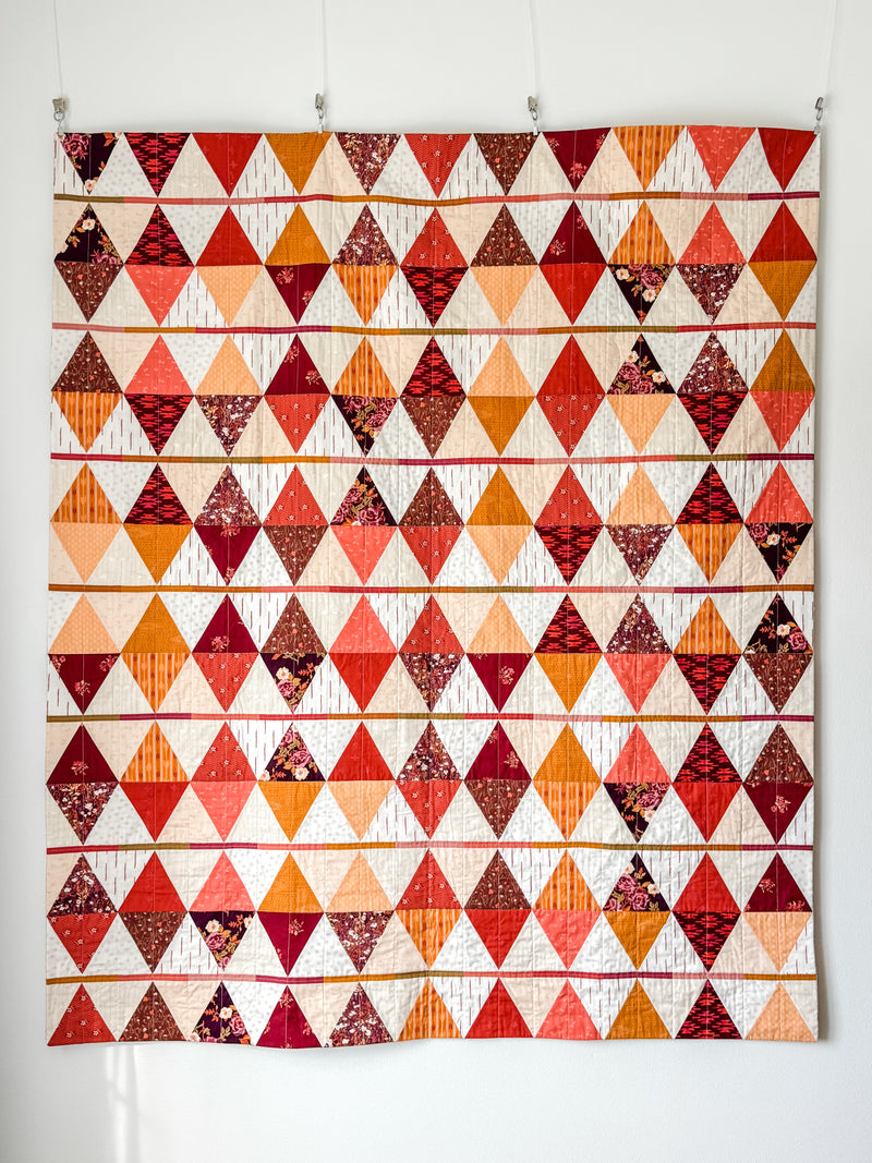 Tulip Time Garden Party Quilt Kit by Maureen Cracknell & Sharon Holland for Art Gallery Fabrics