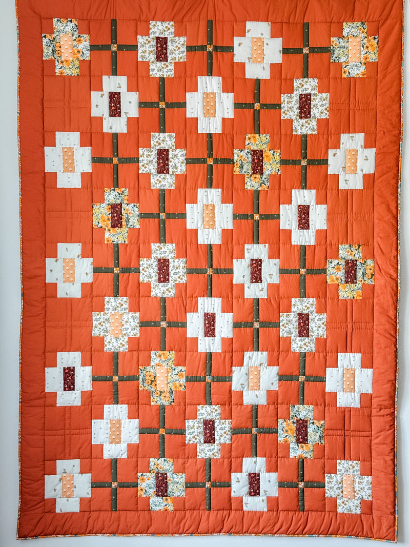 Prairie Sundrop Quilt Kit featuring Heirloom by Sharon Holland for Art Gallery Fabrics