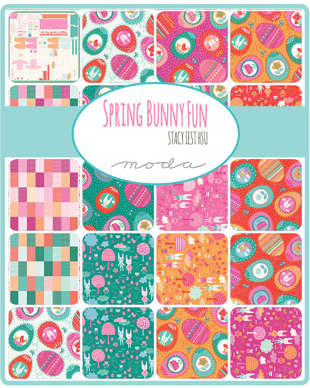Spring Bunny Fun by Stacy Iest Hsu for Moda Half Yard Bundle