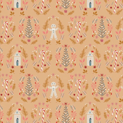 Deck the Halls by Maureen Cracknell for Art Gallery Fabrics from Cozy and Magical