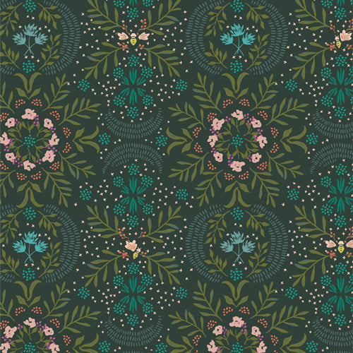 Firefly Slumber Velvet by Amy Sinibaldi for Art Gallery Fabrics