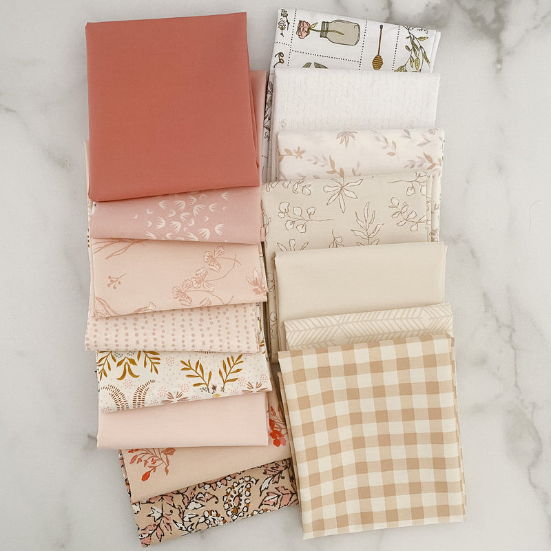 Ivory Rose from Art Gallery Fabrics Custom Fat Quarter Bundle