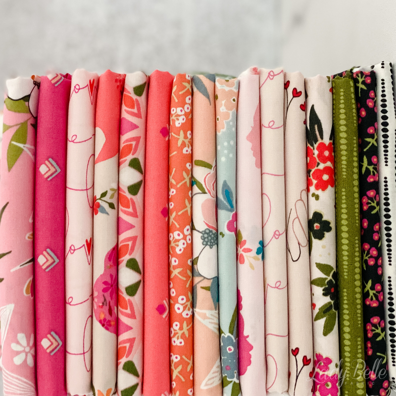 Open Heart by Maureen Cracknell for Art Gallery Fabrics Half Yard Bundle