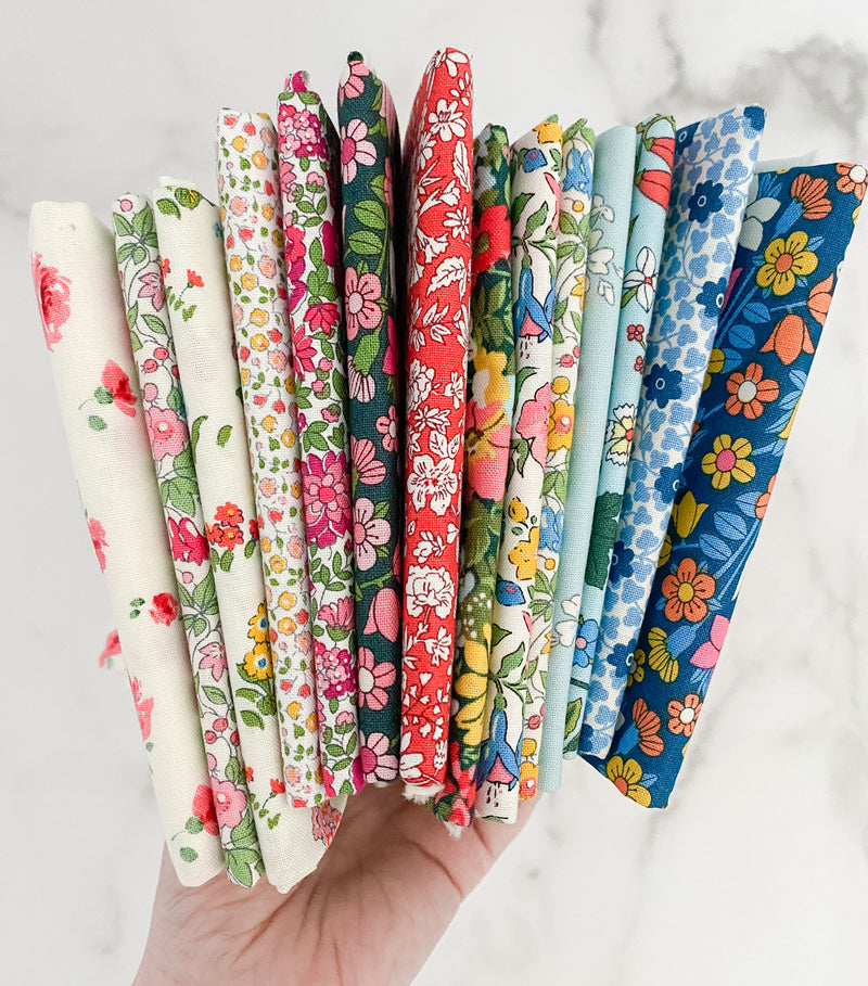 Liberty of London Flower Show Midsummer for Riley Blake Designs Fat Quarter Bundle