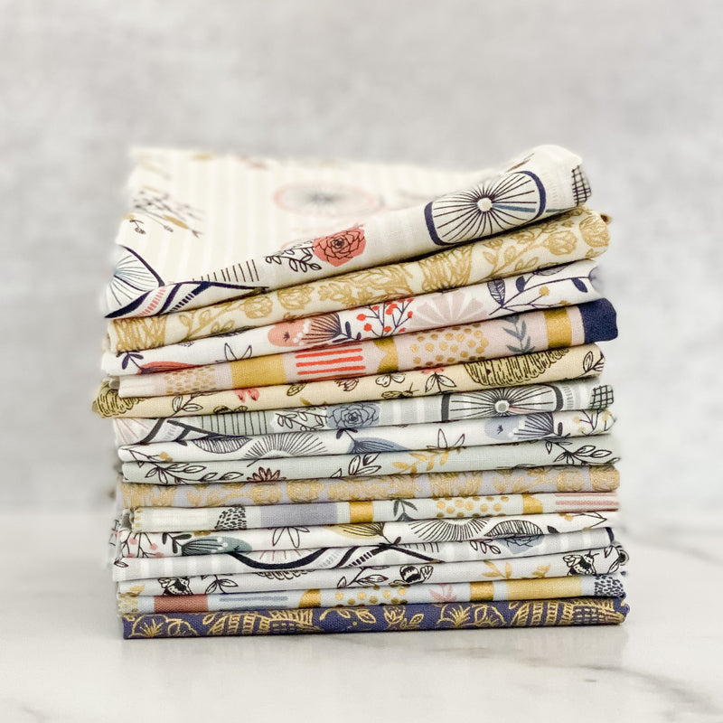 Summer in the Cotswolds by Jade Mosinski from RJR Fabrics Fat Quarter Bundle