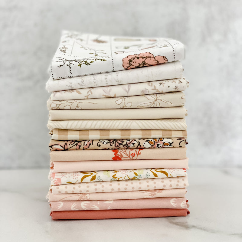 Ivory Rose from Art Gallery Fabrics Custom Fat Quarter Bundle