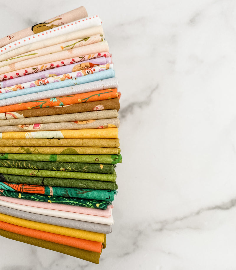 West Hill Basics by Heather Ross for Windham Fabrics Fat Quarter Bundle