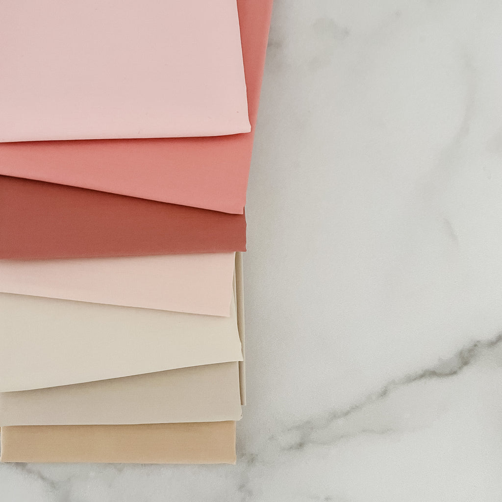 Ballerina Fusion Solids from Art Gallery Fabrics Half Yard Bundle