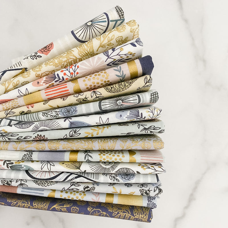 Summer in the Cotswolds by Jade Mosinski from RJR Fabrics Fat Quarter Bundle