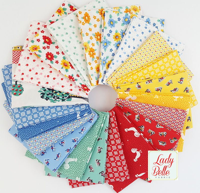 Around the Bend Coordinates by Noodlehead for Robert Kaufman Fat Quarter Bundle