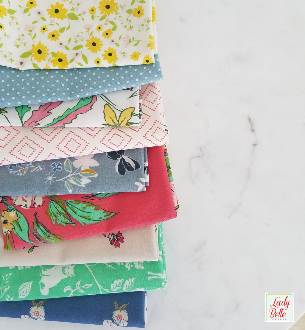 Summer Flowers Fat Quarter Bundle with Art Gallery Fabrics
