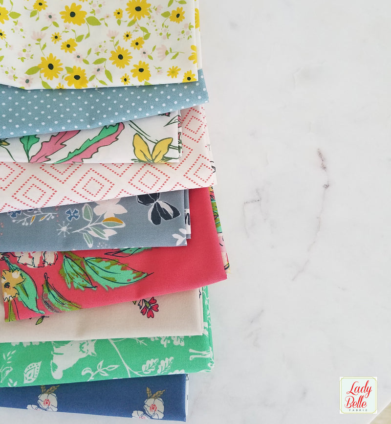 Summer Flowers Half Yard Bundle With Art Gallery Fabrics
